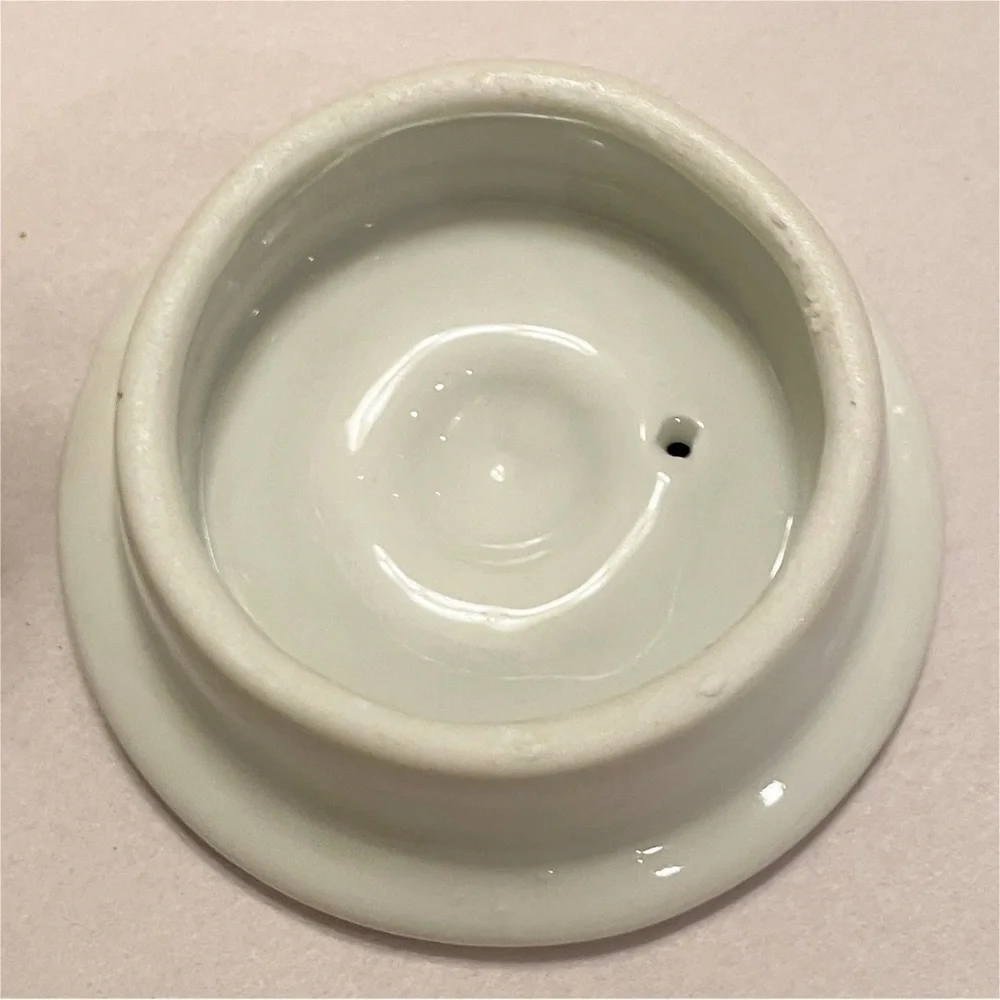White & Blue Stars Pier 1 Stoneware Teapot